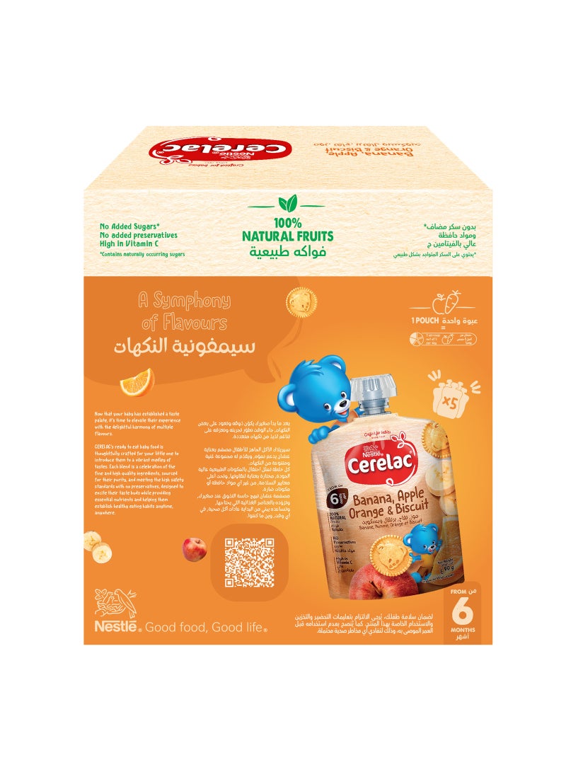 Cerelac Banana Apple Orange Biscuit Puree - Image 3